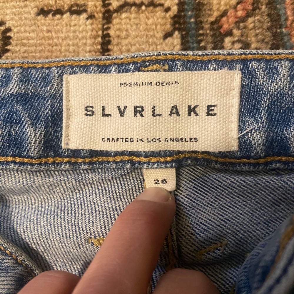 SLVRLAKE Blue Denim Jeans 26